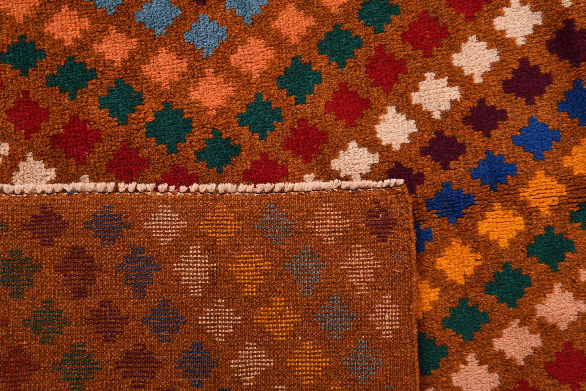 6' 2 x 8' 3 Hand Knotted Balouch Wool Rug