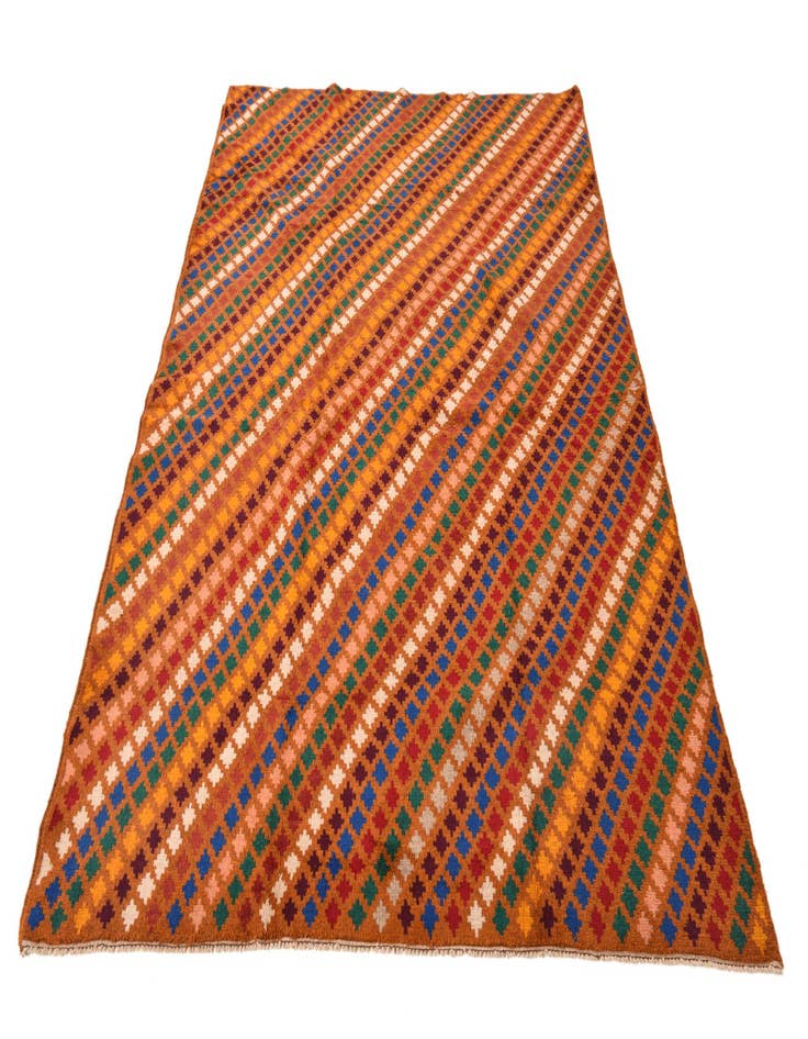 Detail image of 5' 6 x 8'  Hand Knotted Balouch Wool Rug