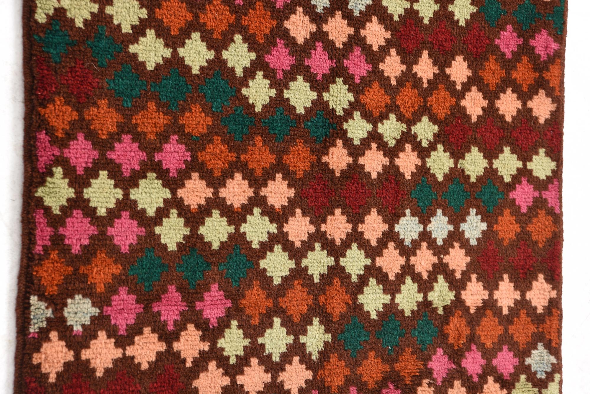 2' 3 x 3' Hand Knotted Balouch Wool Rug