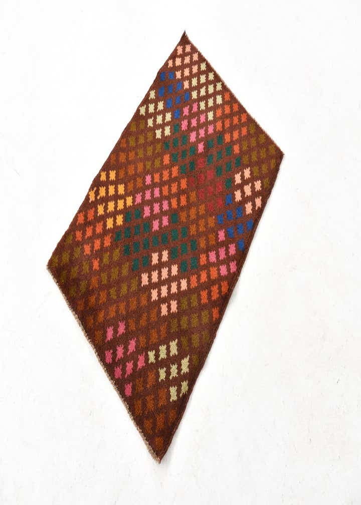 2' 1 x 3' Hand Knotted Balouch Wool Rug