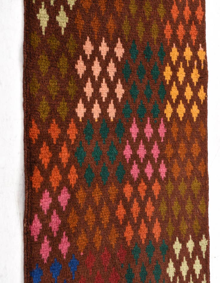 Detail image of 2' 1 x 3'  Hand Knotted Balouch Wool Rug