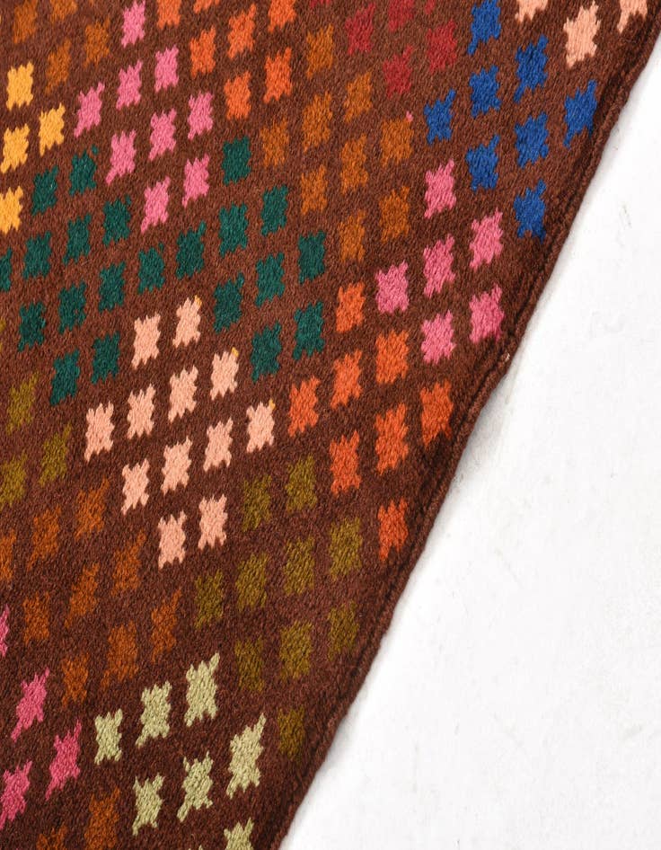 Detail image of 2' 1 x 3'  Hand Knotted Balouch Wool Rug