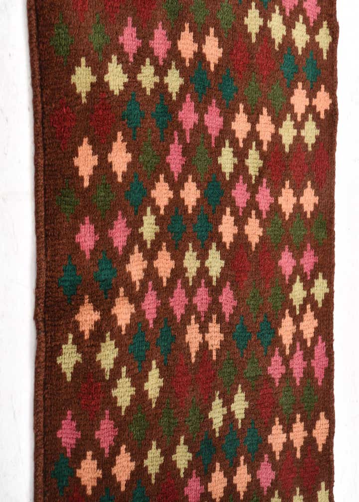2' 1 x 3' Hand Knotted Balouch Wool Rug