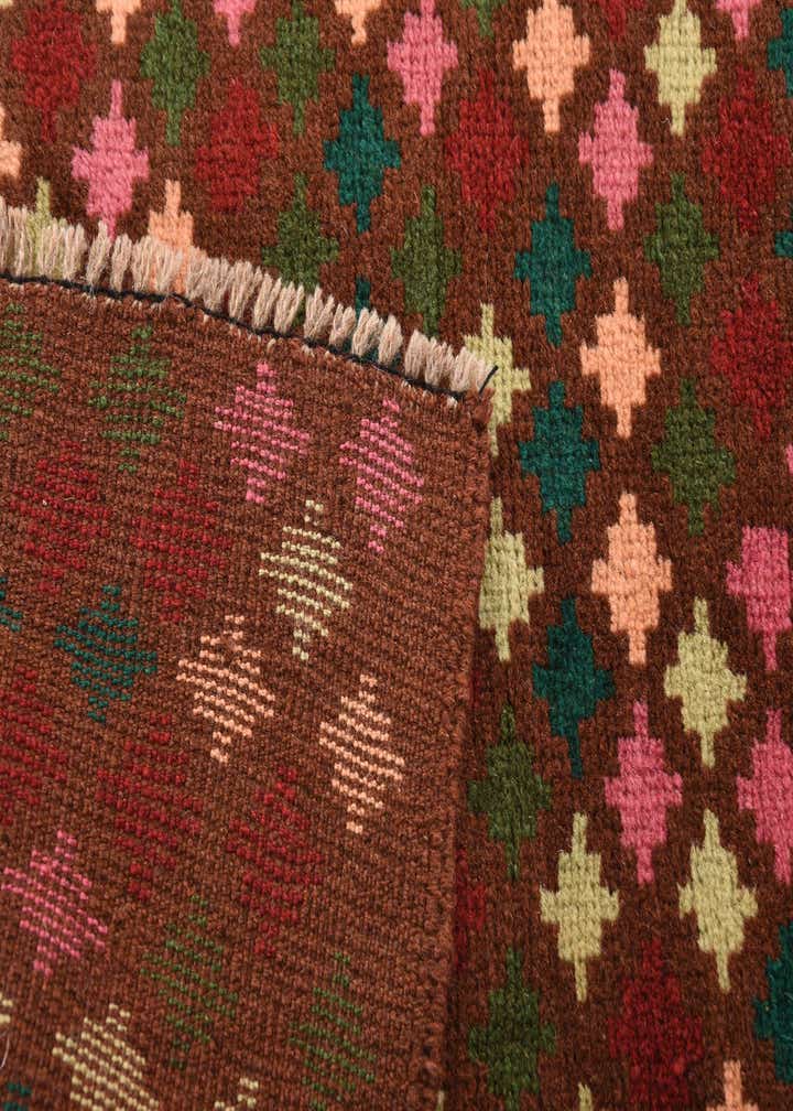 2' 1 x 3' Hand Knotted Balouch Wool Rug