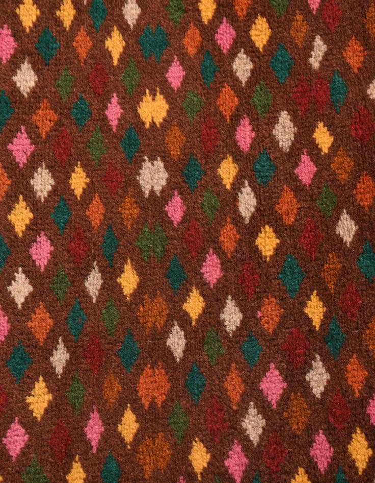 Detail image of 2' x 2' 11 Hand Knotted Balouch Wool Rug