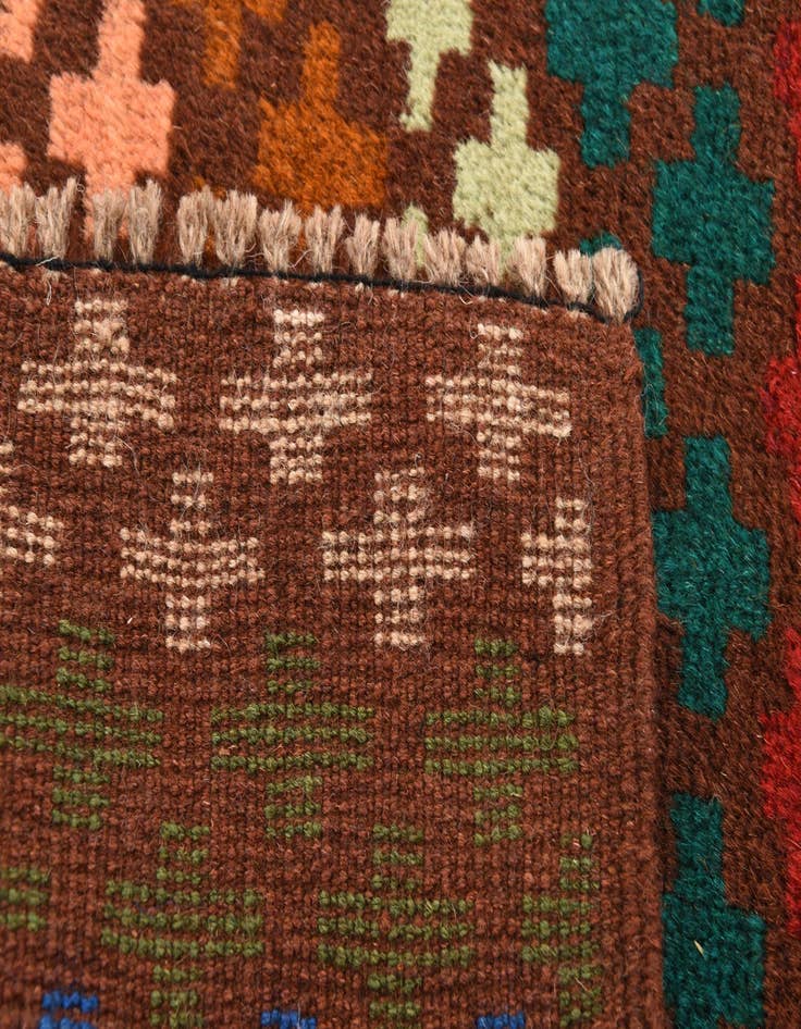 Detail image of 2' x 3'  Hand Knotted Balouch Wool Rug