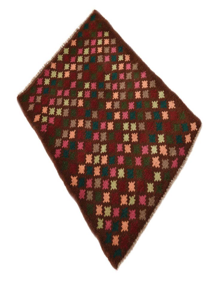 Detail image of 2' 2 x 3'  Hand Knotted Balouch Wool Rug