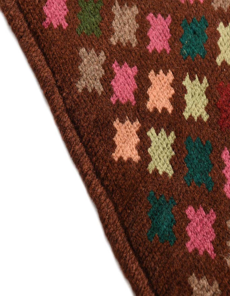 Detail image of 2' 2 x 3'  Hand Knotted Balouch Wool Rug