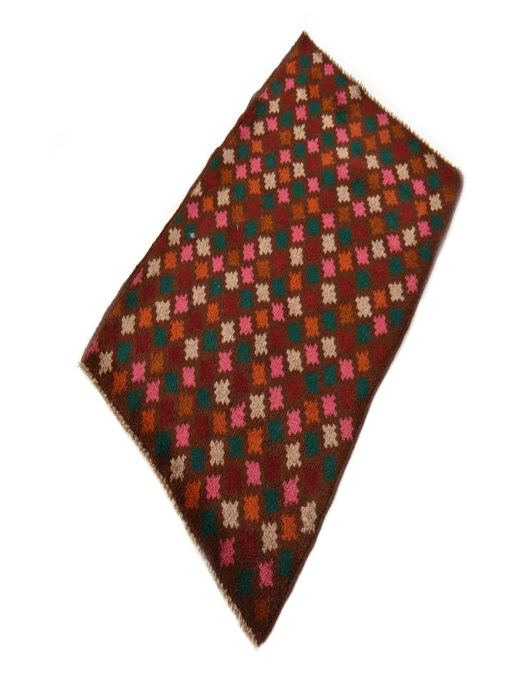 Detail image of 2' x 3'  Hand Knotted Balouch Wool Rug