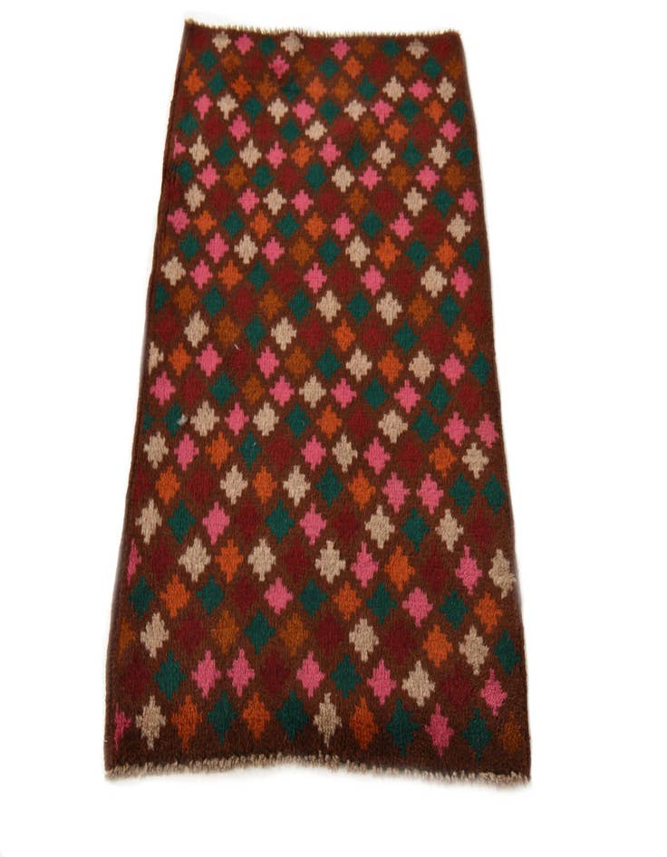 Detail image of 2' x 3'  Hand Knotted Balouch Wool Rug