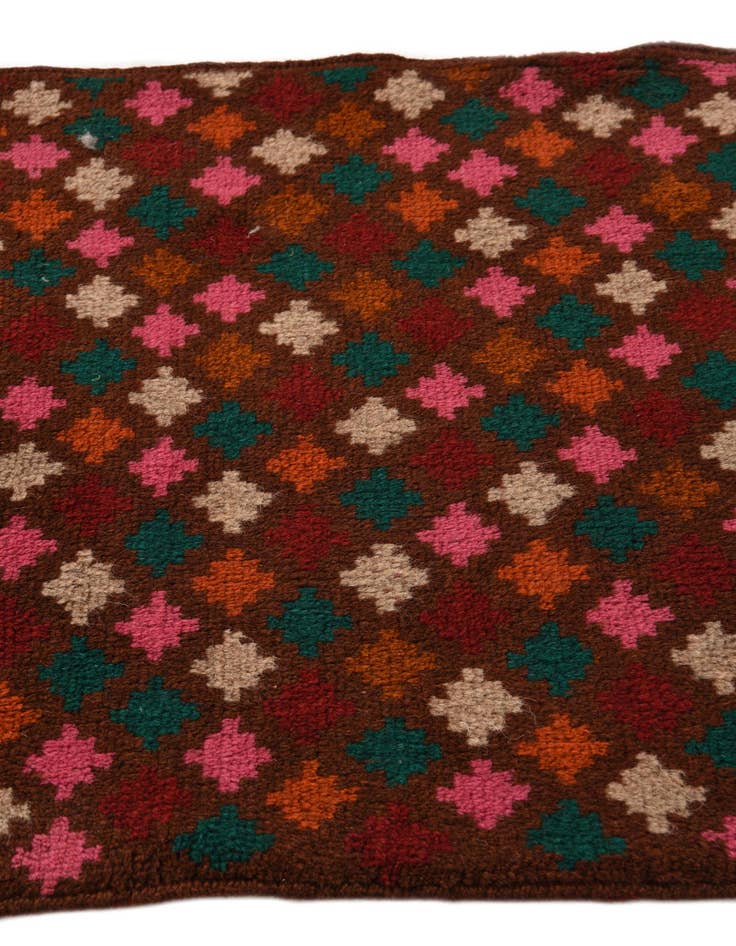 Detail image of 2' x 3'  Hand Knotted Balouch Wool Rug