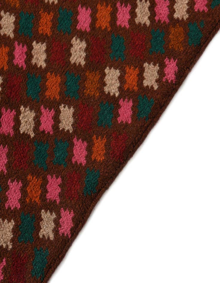 Detail image of 2' x 3'  Hand Knotted Balouch Wool Rug