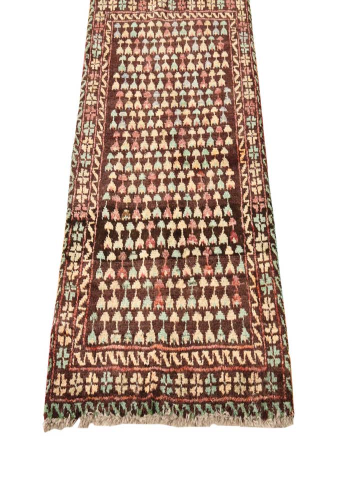2' 9 x 4' 6 Hand Knotted Balouch Wool Rug