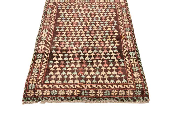 2' 9 x 4' 6 Hand Knotted Balouch Wool Rug