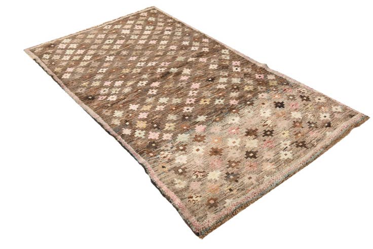 Detail image of 3' 8 x 6' 5 Hand Knotted Balouch Wool Rug