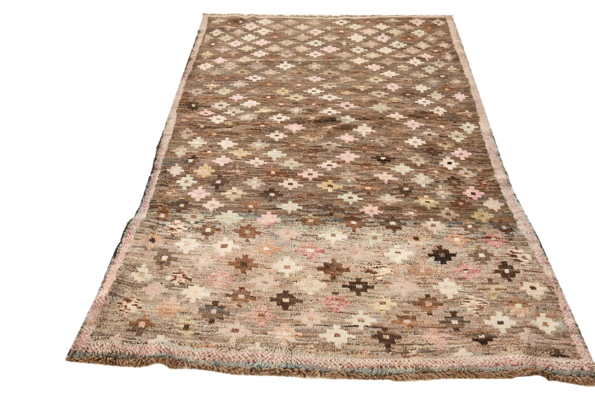 3' 8 x 6' 5 Hand Knotted Balouch Wool Rug