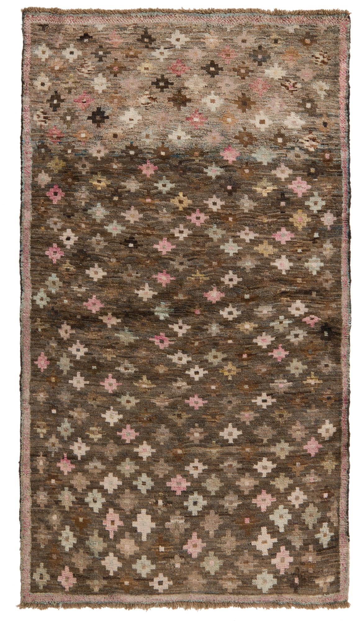3' 8 x 6' 5 Hand Knotted Balouch Wool Rug
