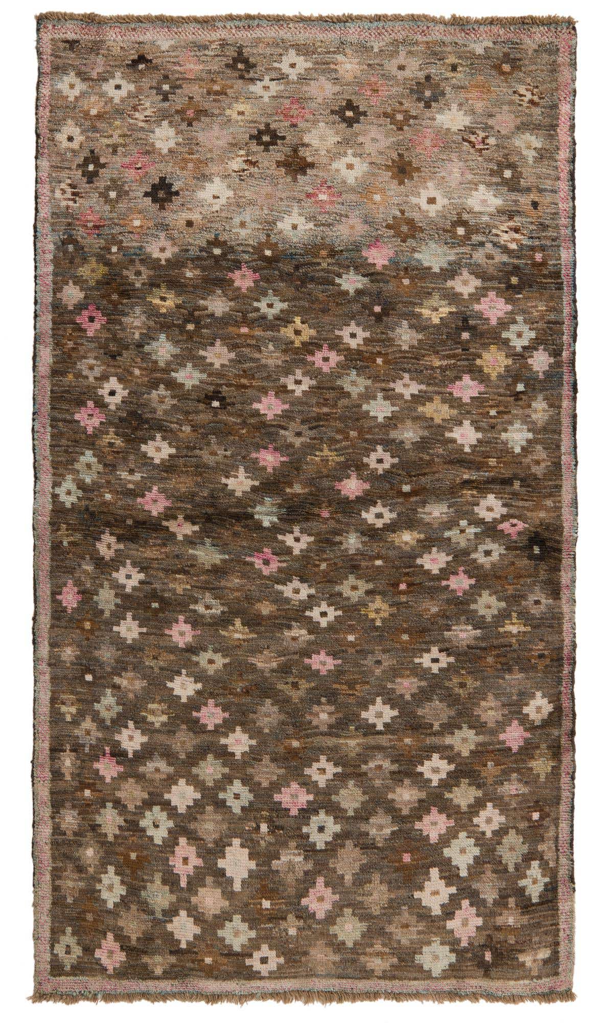 3' 8 x 6' 5 Hand Knotted Balouch Wool Rug