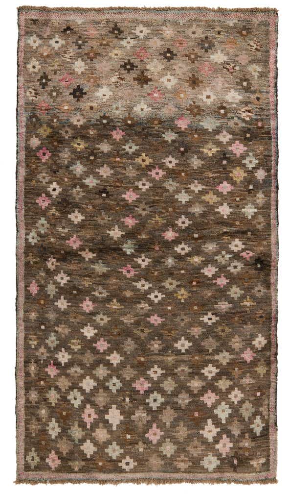 3' 8 x 6' 5 Hand Knotted Balouch Wool Rug