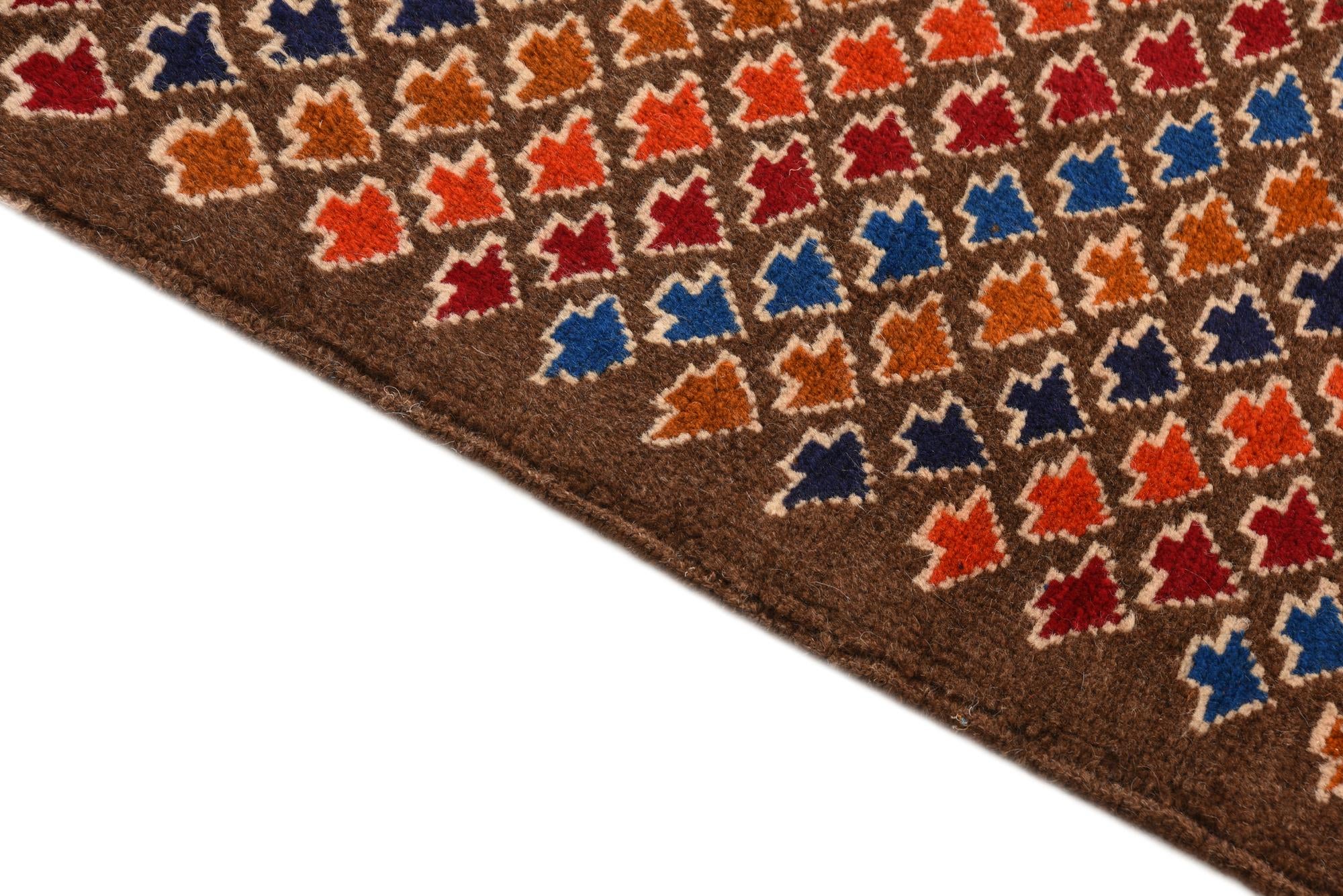 3' 9 x 5' 9 Hand Knotted Balouch Wool Rug