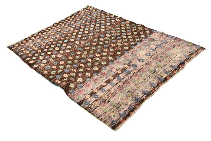 Detail image of 3' 9 x 5' 2 Hand Knotted Balouch Wool Rug
