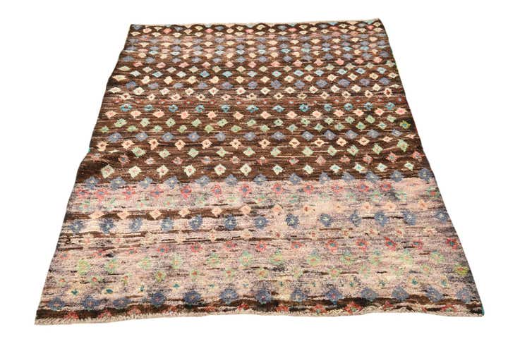 3' 9 x 5' 2 Hand Knotted Balouch Wool Rug