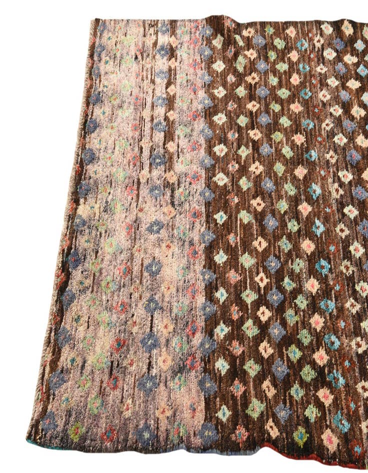 Detail image of 3' 9 x 5' 2 Hand Knotted Balouch Wool Rug