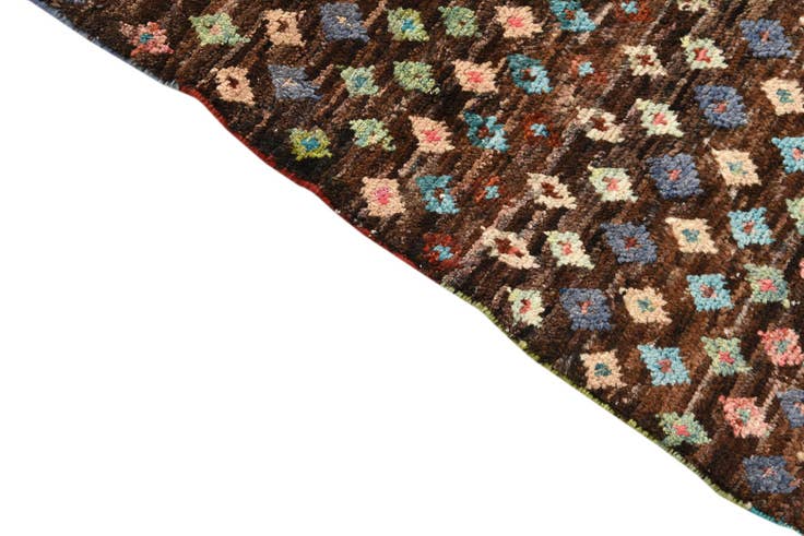 Detail image of 3' 9 x 5' 2 Hand Knotted Balouch Wool Rug