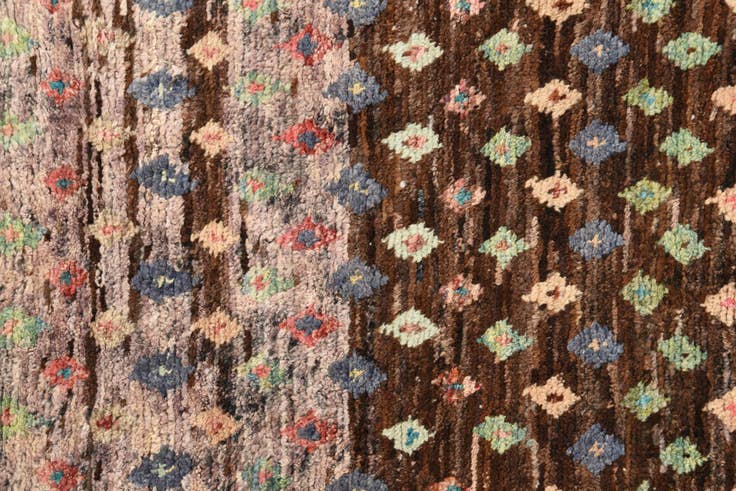 Detail image of 3' 9 x 5' 2 Hand Knotted Balouch Wool Rug