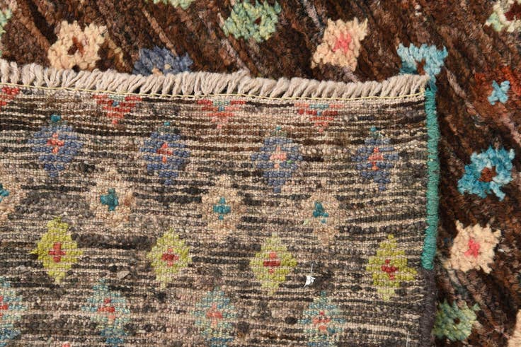 Detail image of 3' 9 x 5' 2 Hand Knotted Balouch Wool Rug