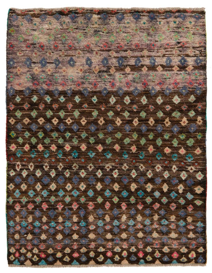 Detail image of 3' 9 x 5' 2 Hand Knotted Balouch Wool Rug