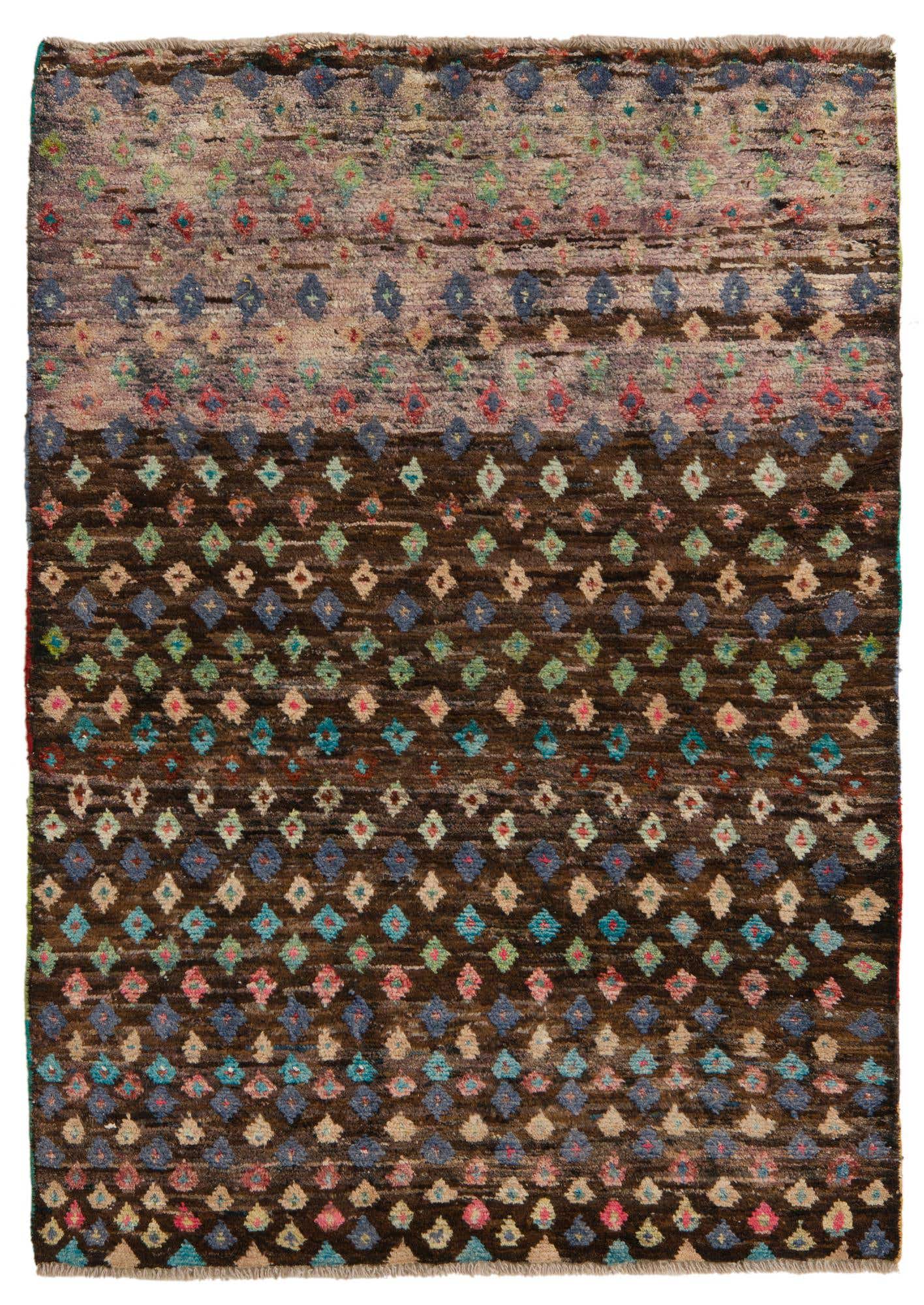 3' 9 x 5' 2 Hand Knotted Balouch Wool Rug