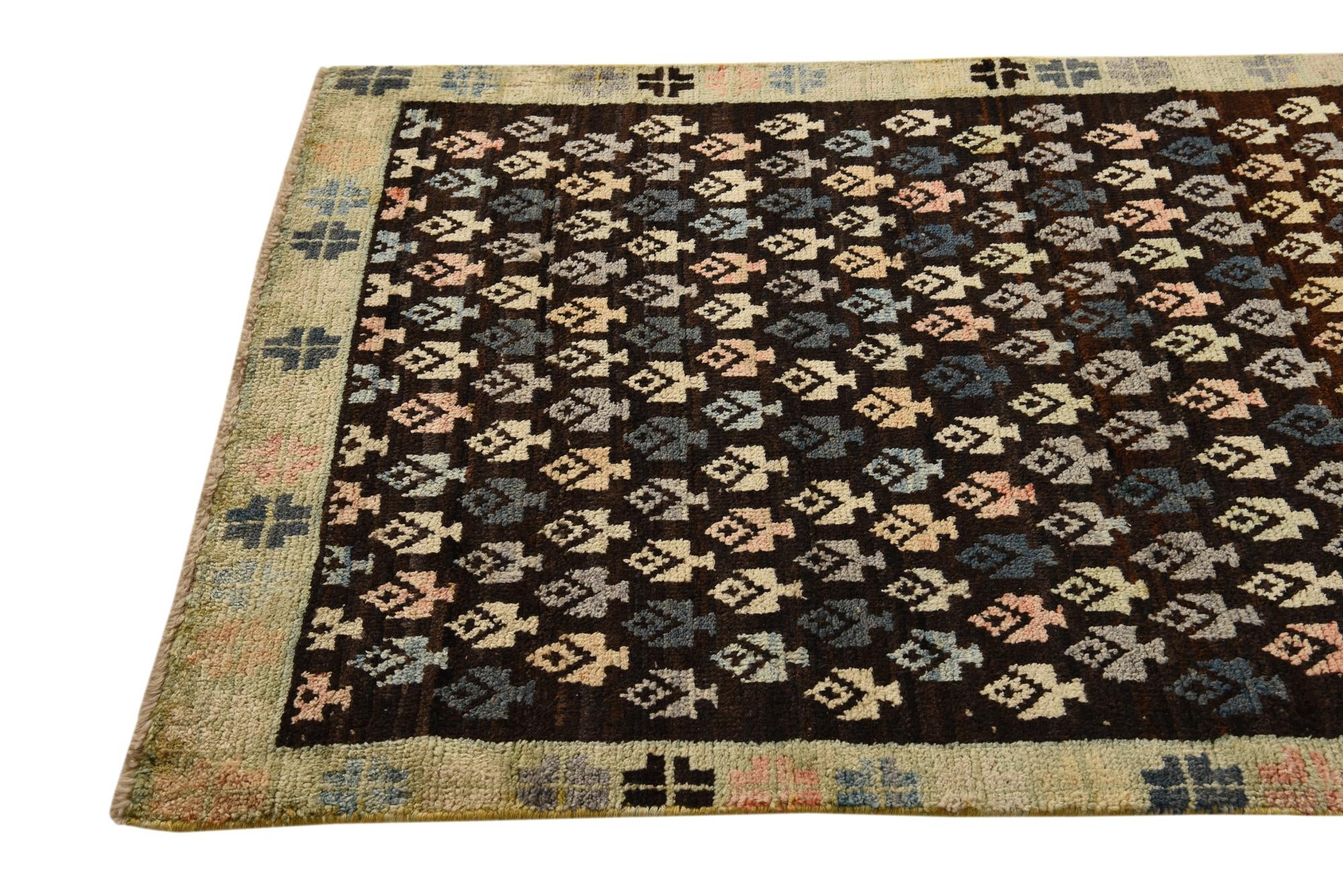 4' x 6' 4 Hand Knotted Balouch Wool Rug