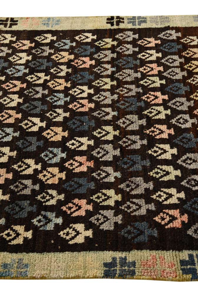 4' x 6' 4 Hand Knotted Balouch Wool Rug