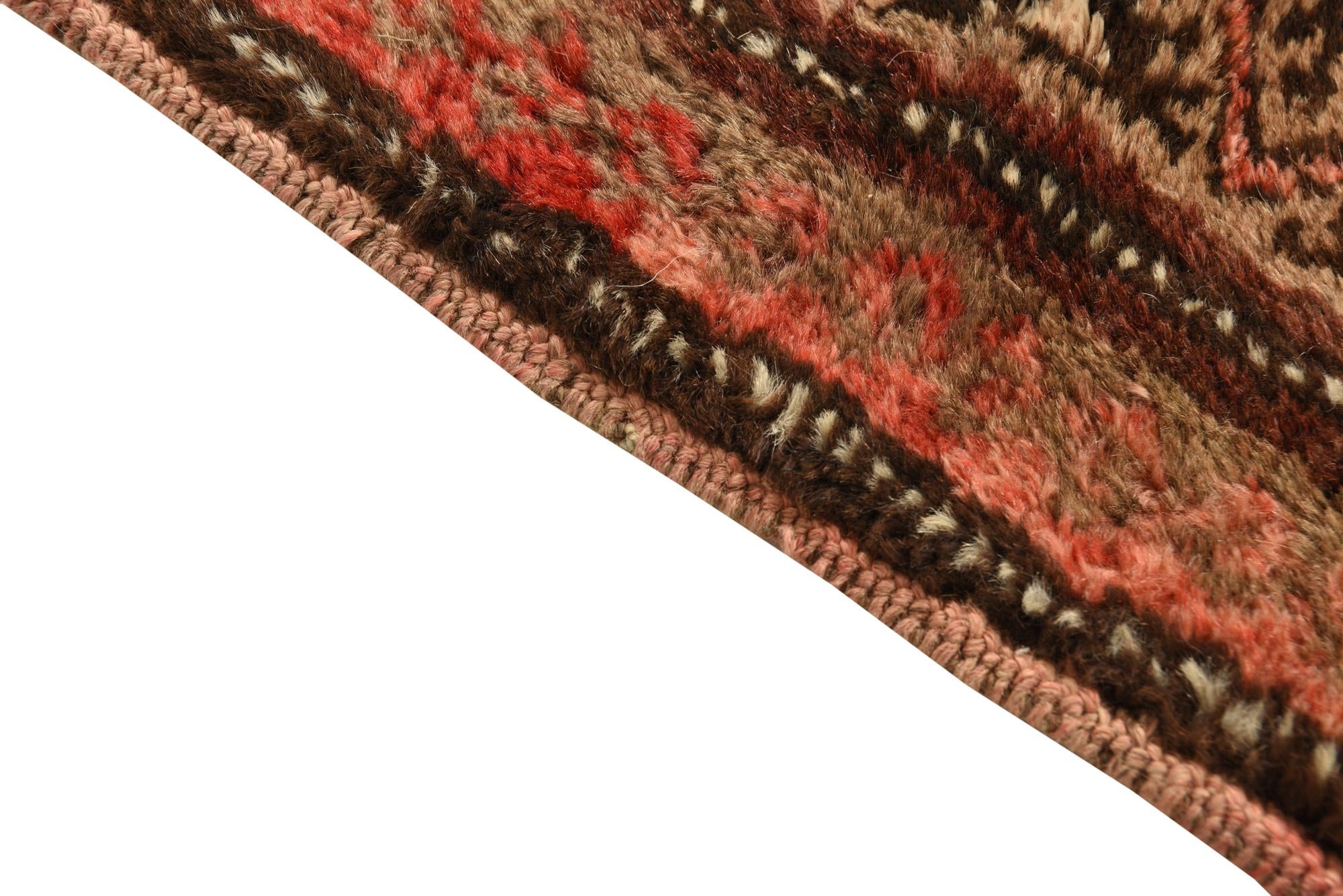 4' 7 x 6' 8 Hand Knotted Balouch Persian Wool Rug