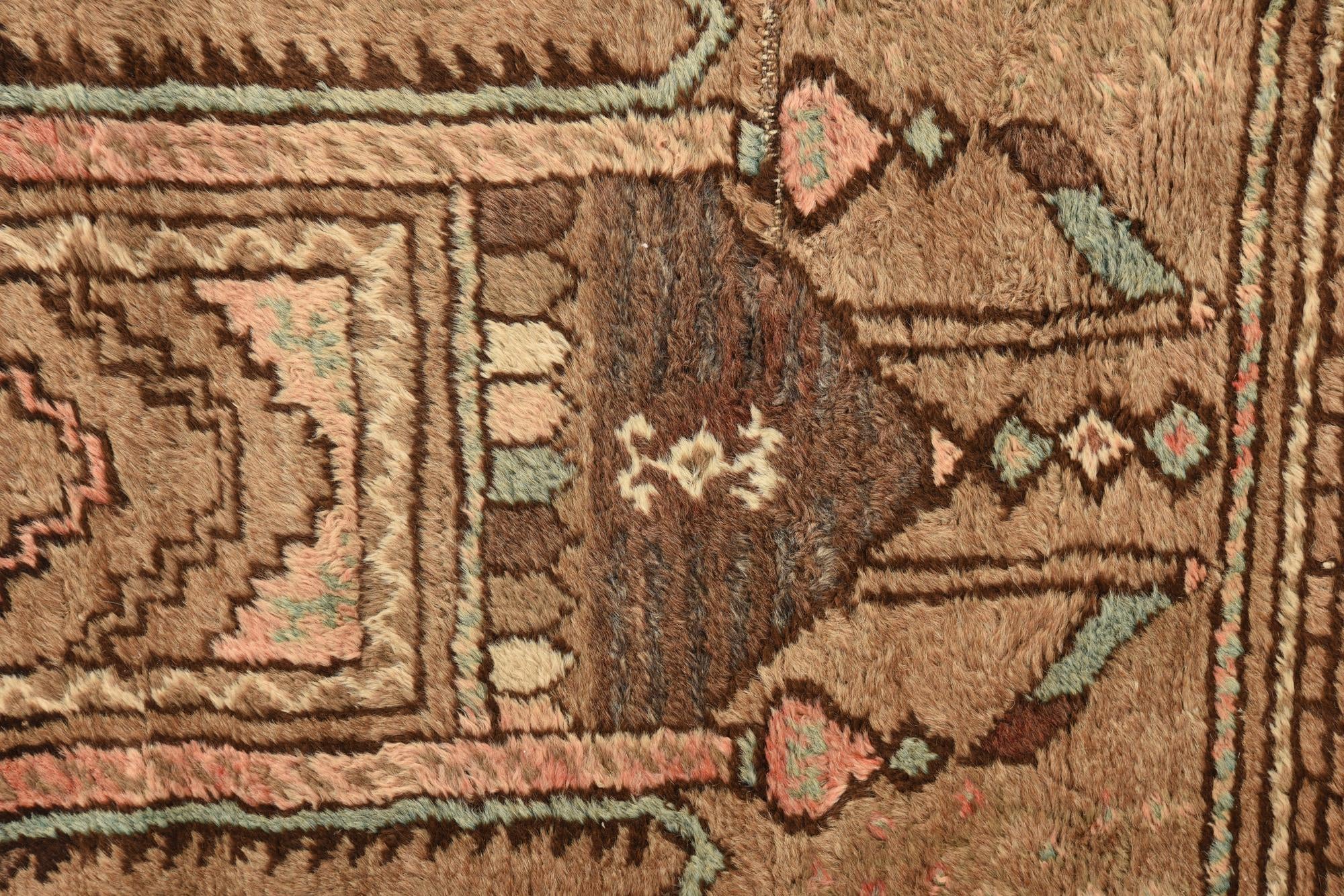 4' 7 x 6' 8 Hand Knotted Balouch Persian Wool Rug