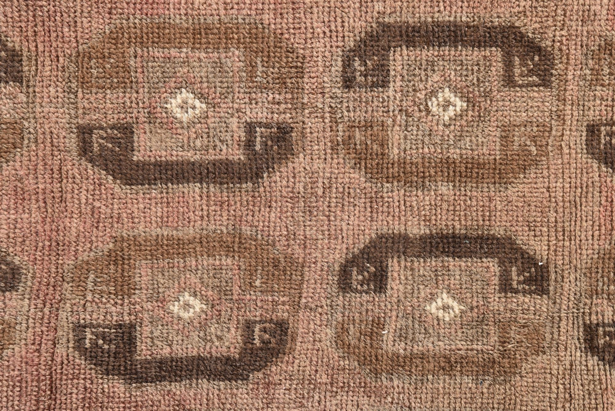 3' 3 x 6' 2 Hand Knotted Balouch Persian Wool Rug