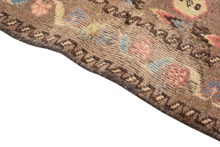 Detail image of 2' 10 x 4' 4 Hand Knotted Balouch Persian Wool Rug