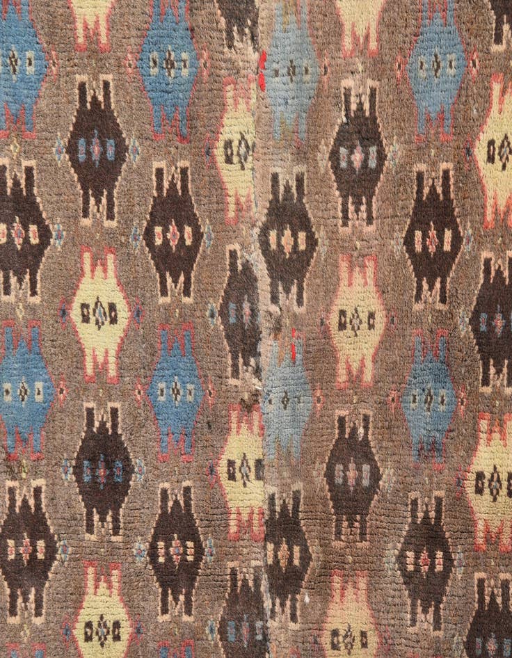 Detail image of 2' 10 x 4' 4  Hand Knotted Balouch Persian Wool Rug