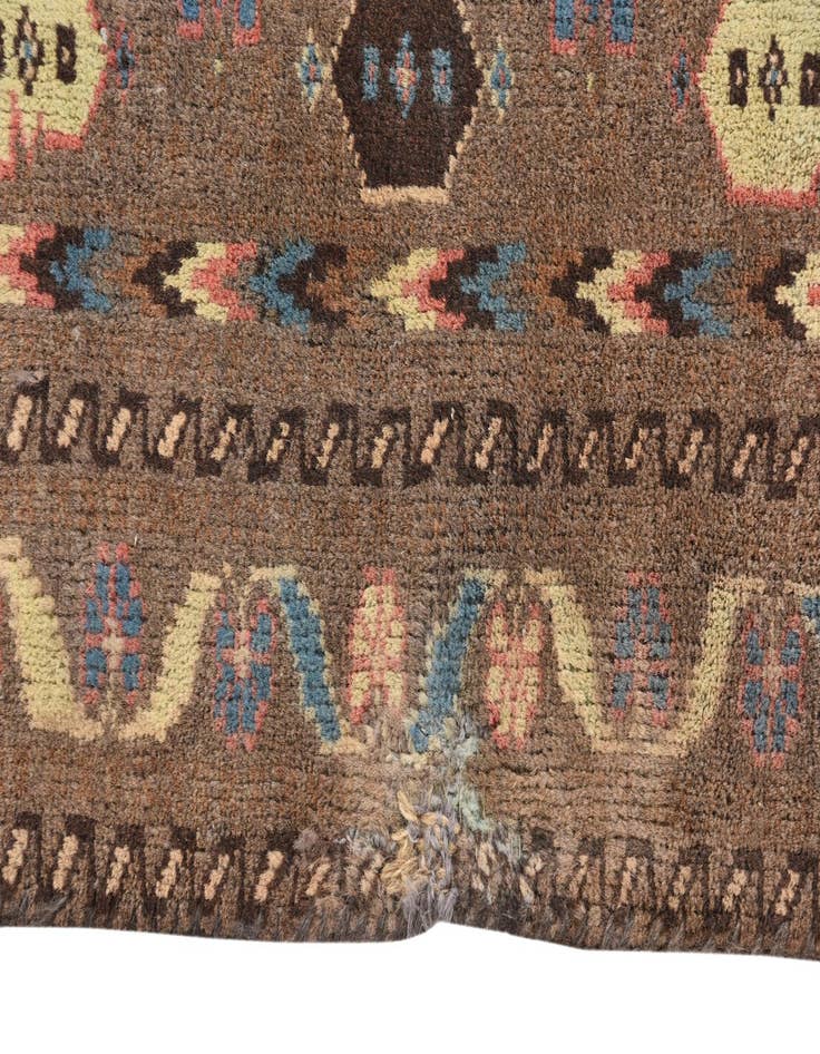 Detail image of 2' 10 x 4' 4  Hand Knotted Balouch Persian Wool Rug