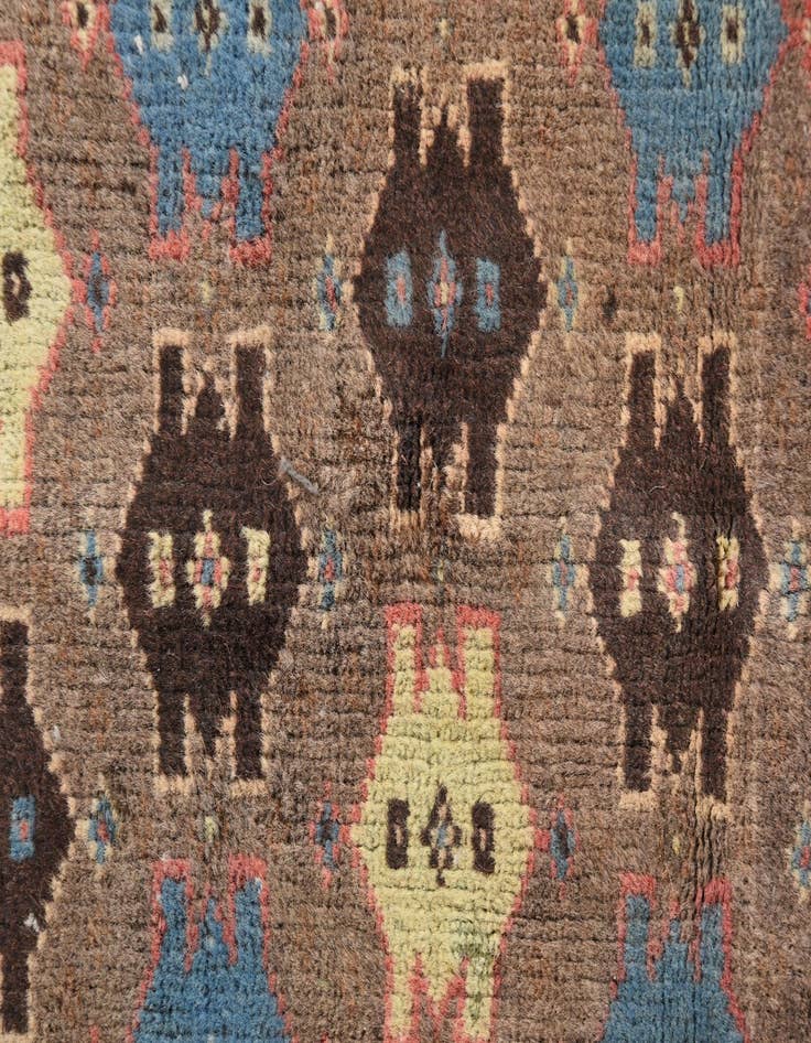 Detail image of 2' 10 x 4' 4  Hand Knotted Balouch Persian Wool Rug