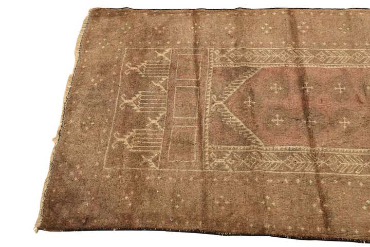 2' 10 x 4' 6 Hand Knotted Balouch Persian Wool Rug