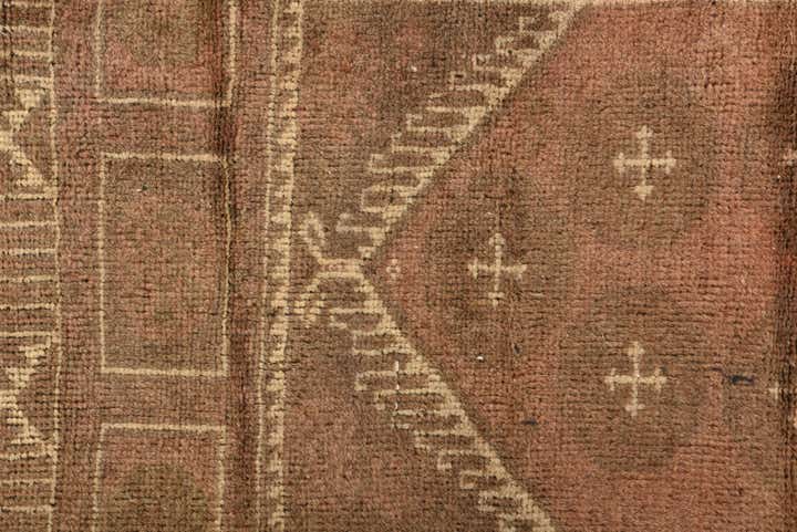 2' 10 x 4' 6 Hand Knotted Balouch Persian Wool Rug