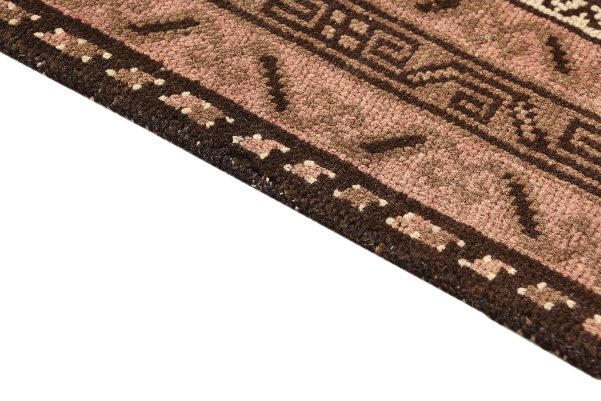 3' 5 x 6' 9 Hand Knotted Balouch Persian Wool Rug