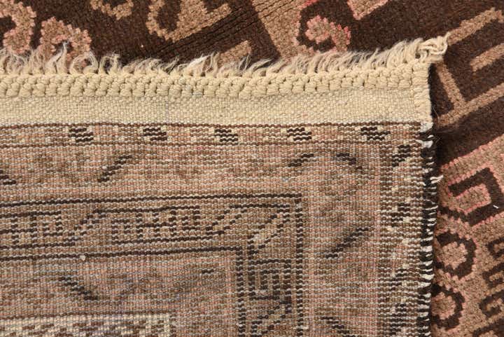 3' 5 x 6' 9 Hand Knotted Balouch Persian Wool Rug