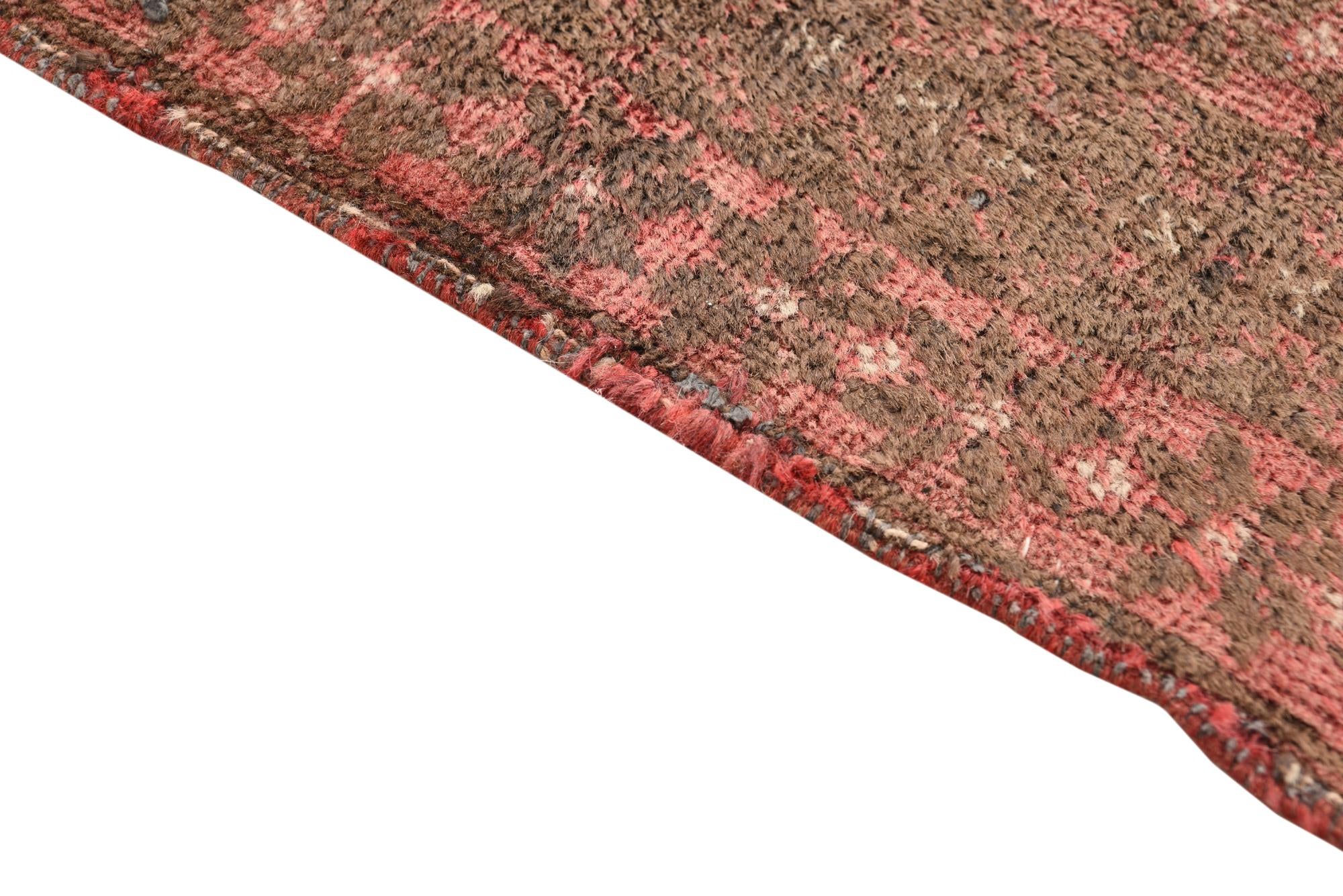 3' 1 x 4' 7 Hand Knotted Balouch Persian Wool Rug
