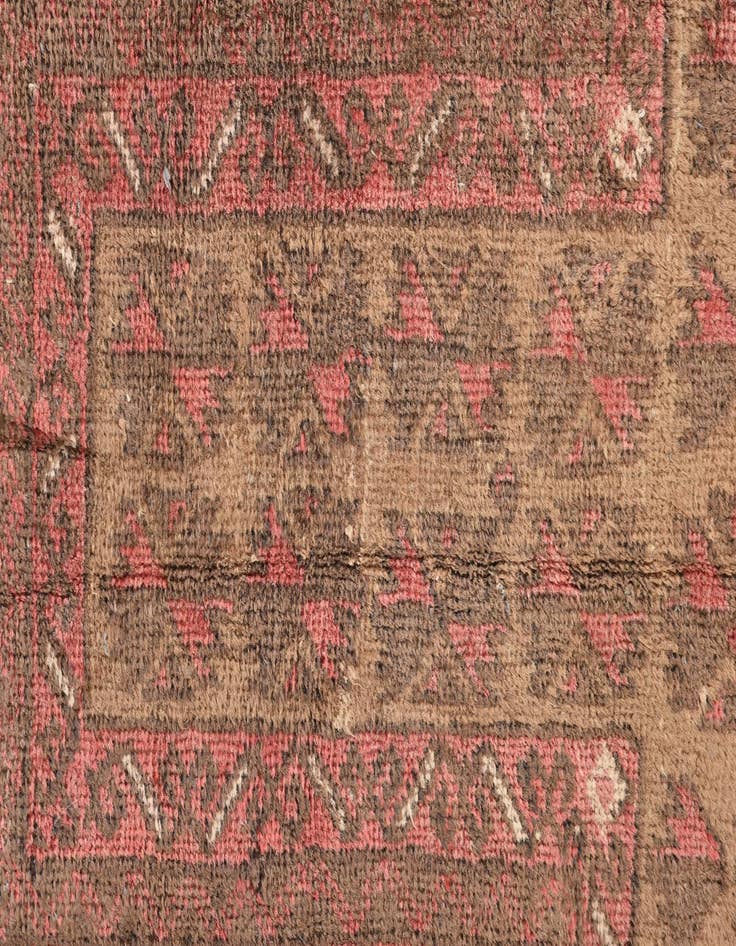 Detail image of 3' 1 x 4' 7 Hand Knotted Balouch Persian Wool Rug