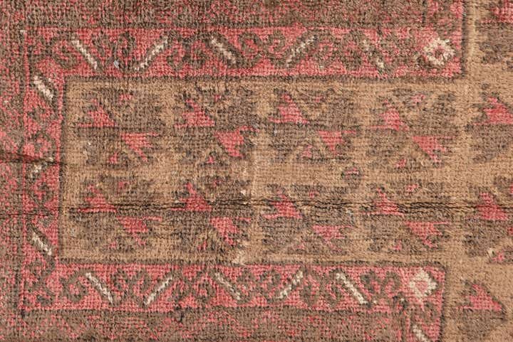 3' 1 x 4' 7 Hand Knotted Balouch Persian Wool Rug