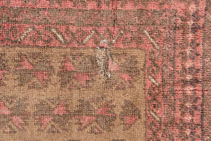 3' 1 x 4' 7 Hand Knotted Balouch Persian Wool Rug