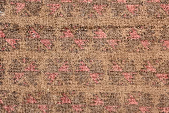 3' 1 x 4' 7 Hand Knotted Balouch Persian Wool Rug